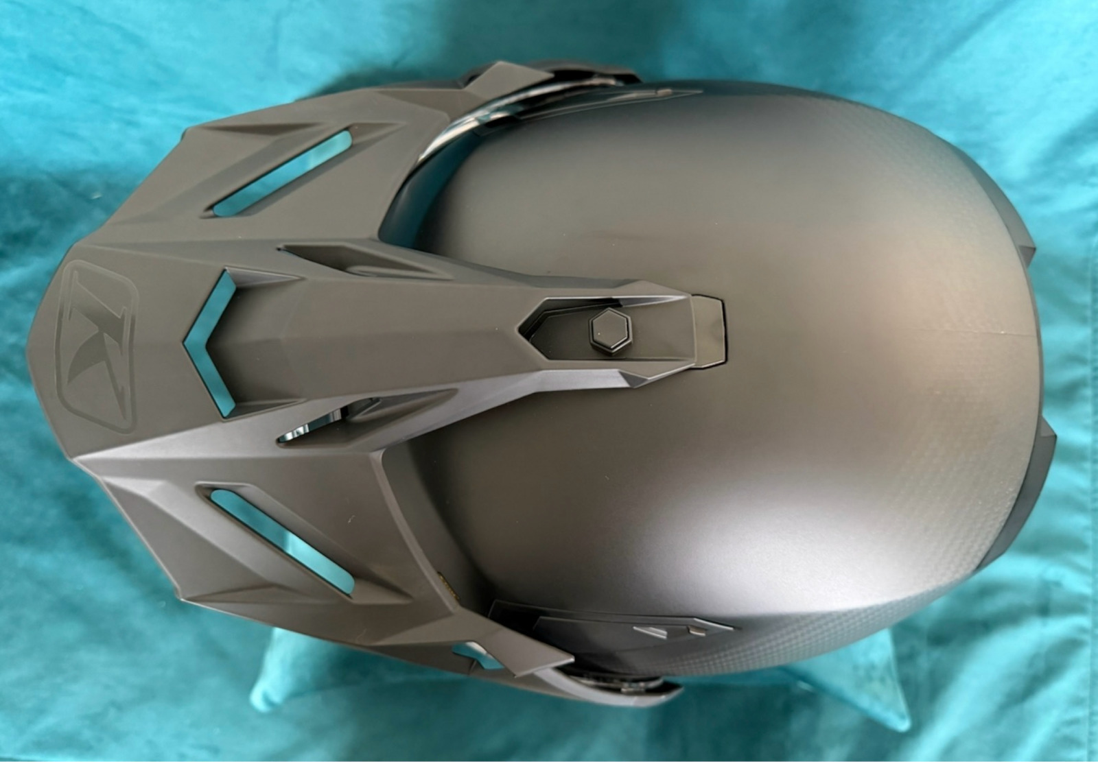 Klim X1 Alpha Carbon Matte Black Motorcycle Helmet On-Off ECE 22.06 DOT 1550gr with Pinlock and Sun Visor