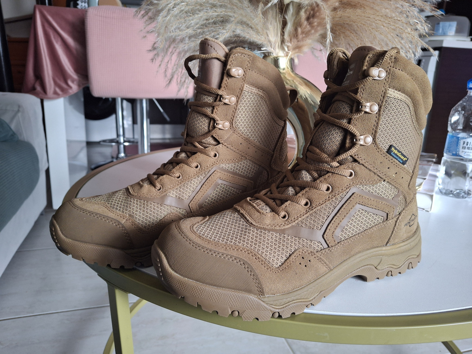 Pentagon Military Boots Scorpion V2 with membrane HydroGuard Suede Brown K15043-03