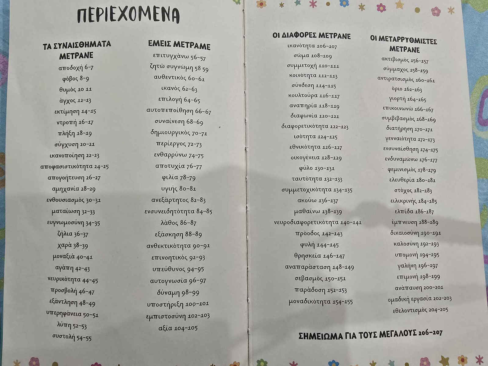 Το Μικρό Βιβλίο των Λέξεων που Μετράνε, 100 λέξεις που πρέπει να κατανοεί κάθε παιδί