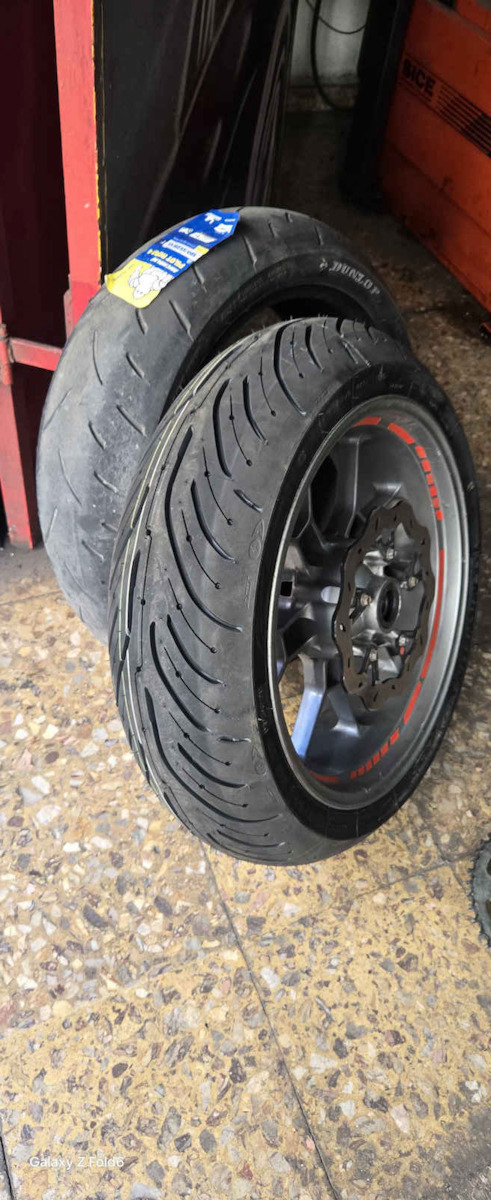 Michelin Pilot Road 4 180/55ZR17 73W Fără Cameră De Aer Pe Șosea Anvelopă Pentru Motocicletă Partea Din Spate