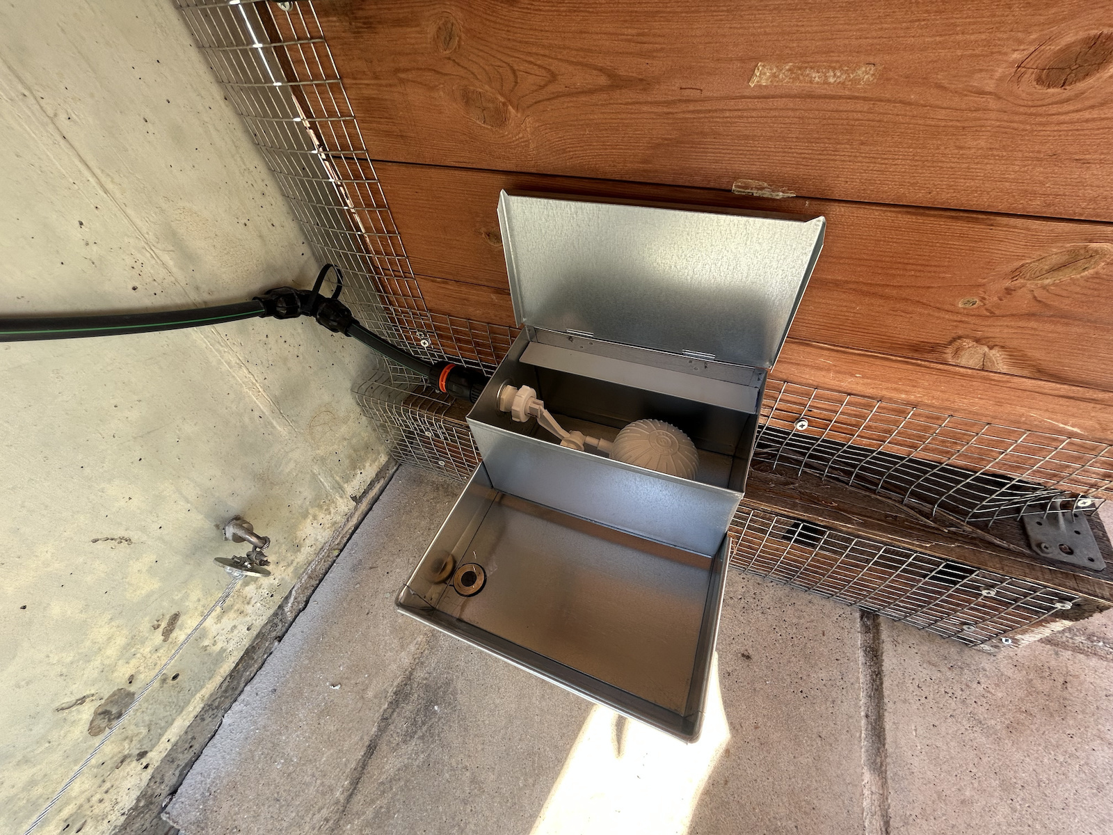 Biofan Automatic Galvanize Waterer for Dog & Cat 15cm in Silver Color