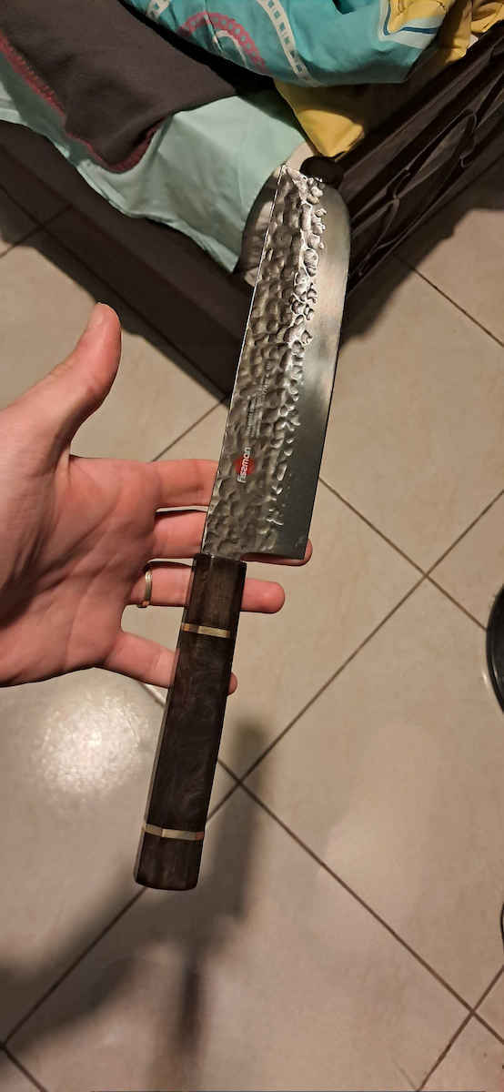 Fissman Μαχαίρι Nakiri από Ανοξείδωτο Ατσάλι 18cm