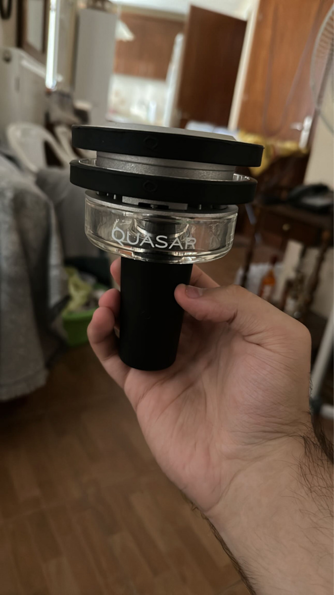 Ναργιλές Μπολ Quasar Μαύρος