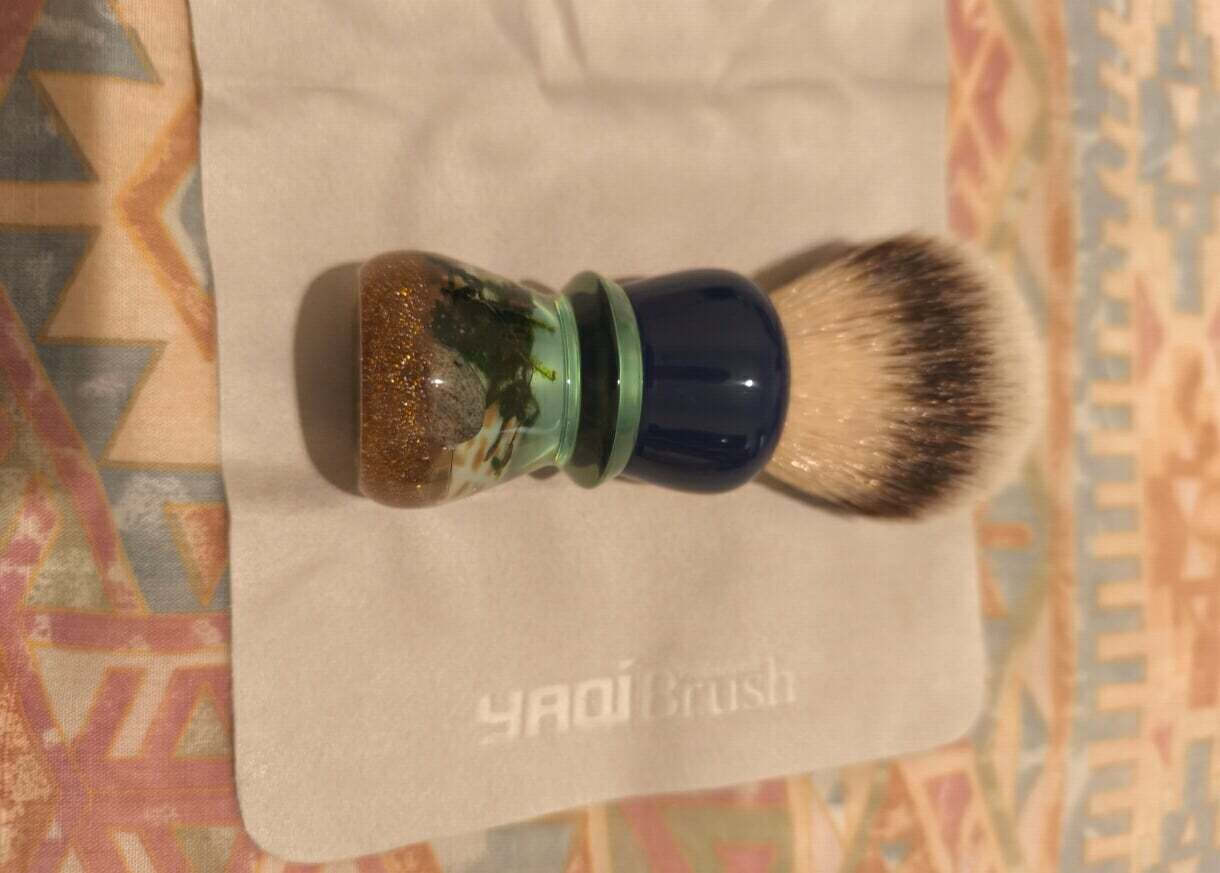 Yaqi Shaving Atalantis Yaqi Knot Πινέλο Ξυρίσματος με Συνθετική Τρίχα 24mm