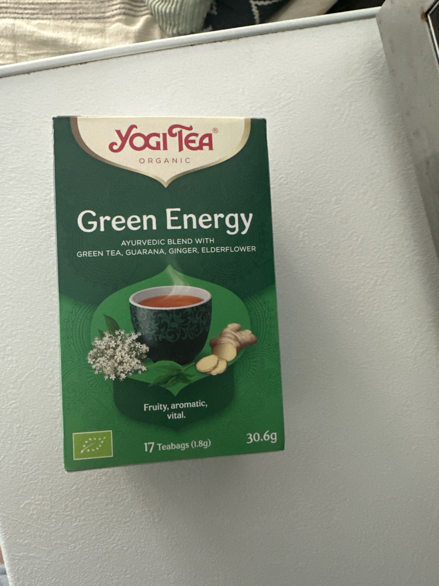 Yogi Tea Organic Product Green Tea Green Energy 17 Bags 30.6gr