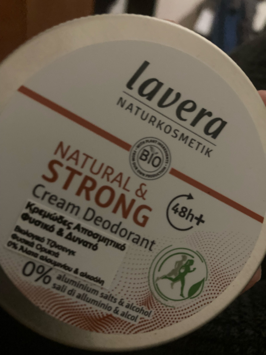 Lavera Natural & Strong Deo Natürliches Deodorant 48h in Creme Aluminiumfrei 50ml