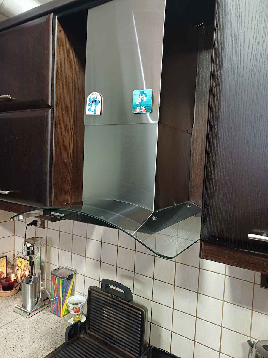 Heinner Chimney Vent Hood 60cm Inox