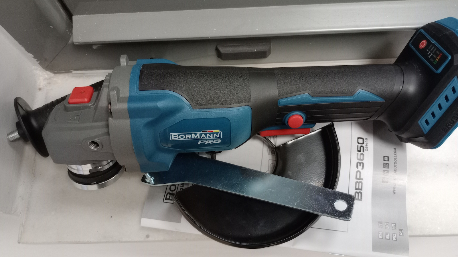 Bormann Pro BBP3650 Τροχός 125mm Μπαταρίας Brushless 20V Solo