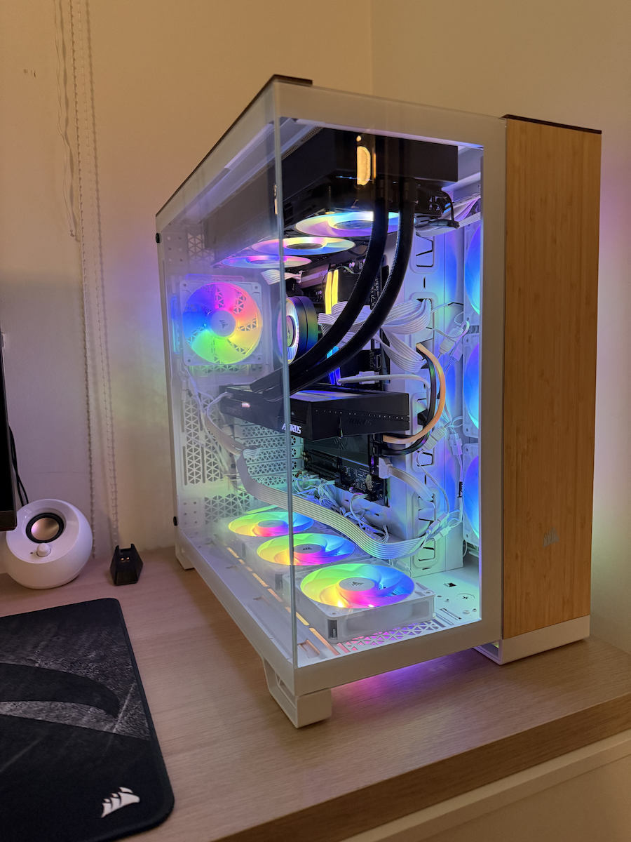 Corsair 6500X Gaming Midi Tower Κουτί Υπολογιστή με Πλαϊνό Παράθυρο Λευκό/Γκρι Σατινέ