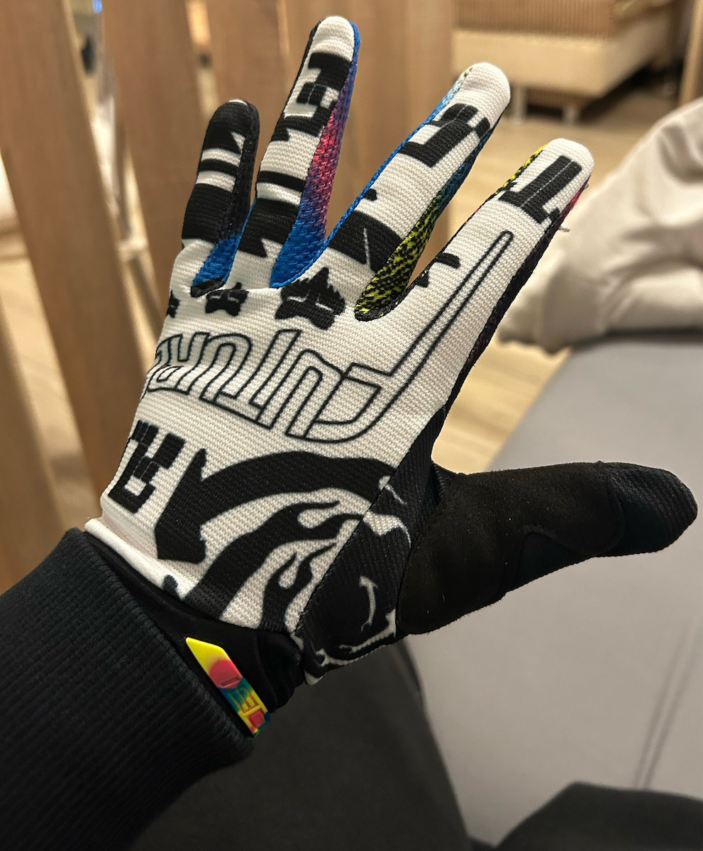 Fox Glove Cycling Gloves White
