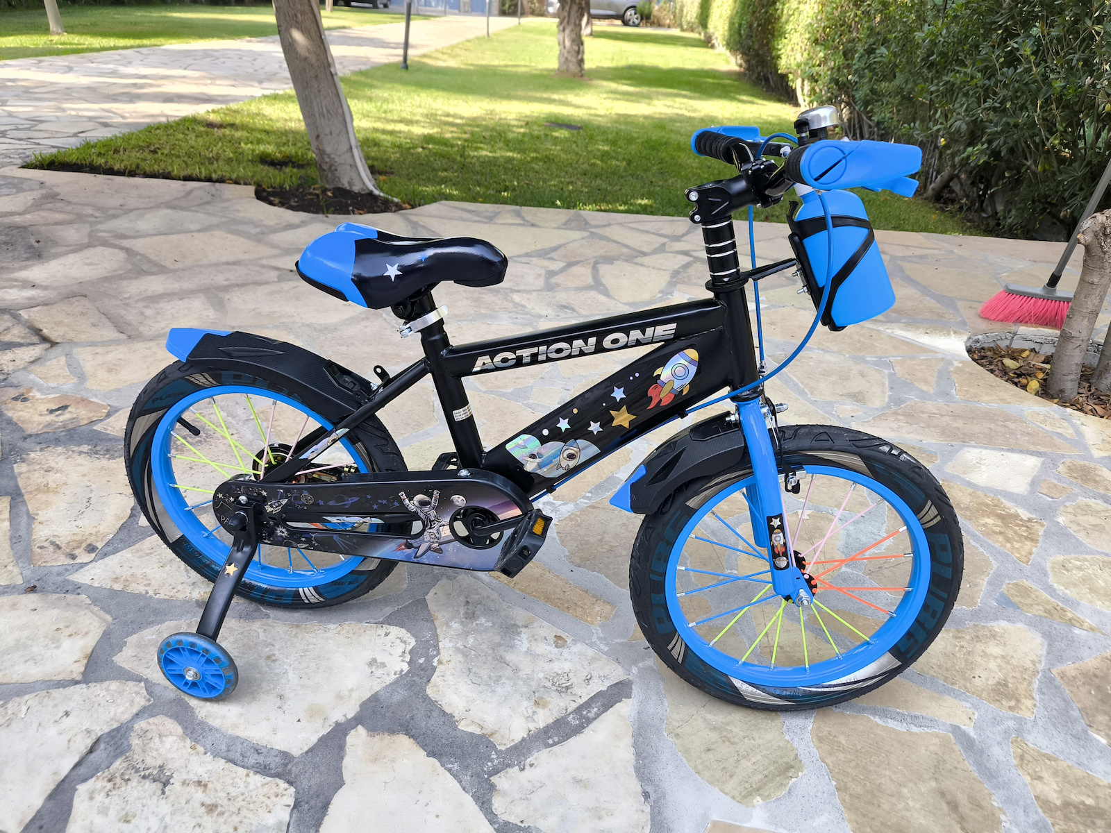 Bicicletă pentru copii Action One 16" City Genesis Albastru