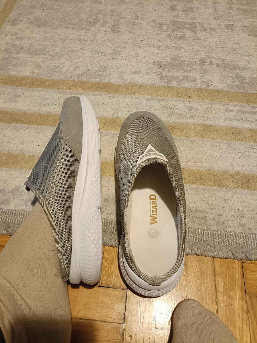 Winter Women's Slippers Gray