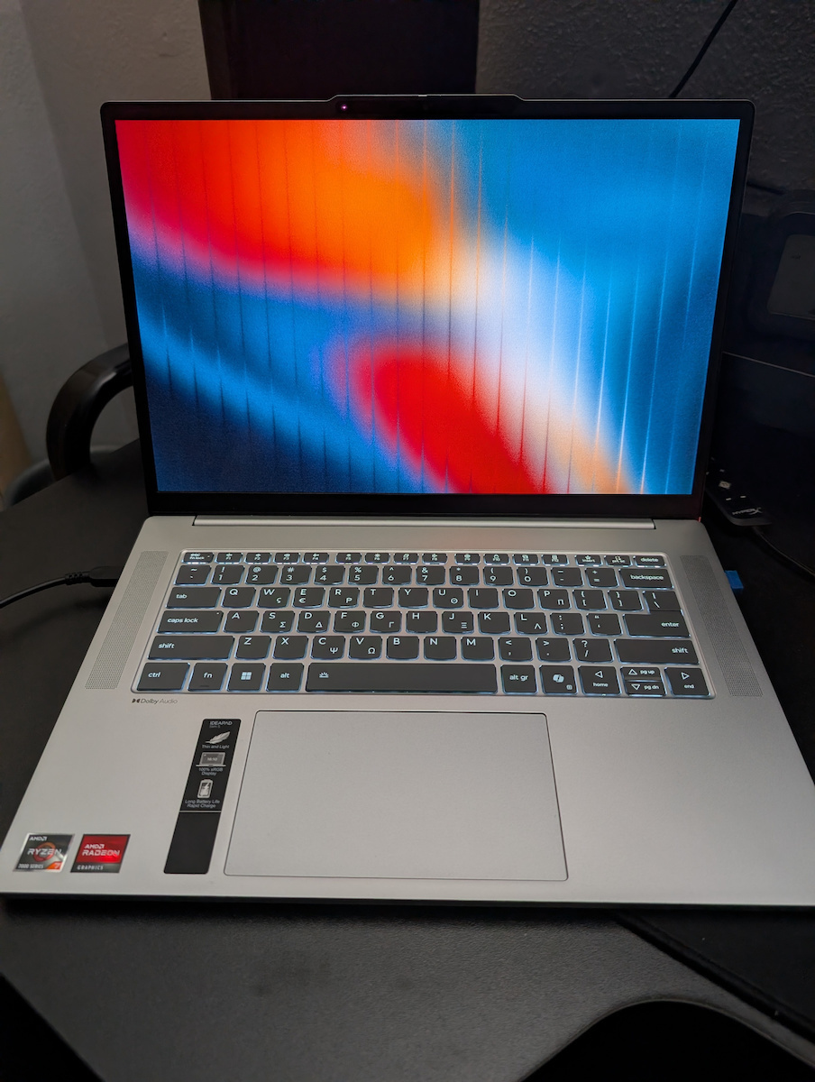 Lenovo IdeaPad Slim 5 15ARP10 15.1" OLED QHD+ 165Hz (Ryzen 7-7735HS/32GB/512GB SSD/Без операционна система) (BG Клавиатура)
