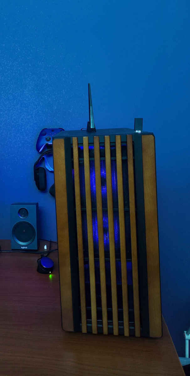 Sharkoon Rebel C70G RGB Gaming Midi Tower Computer Case Black