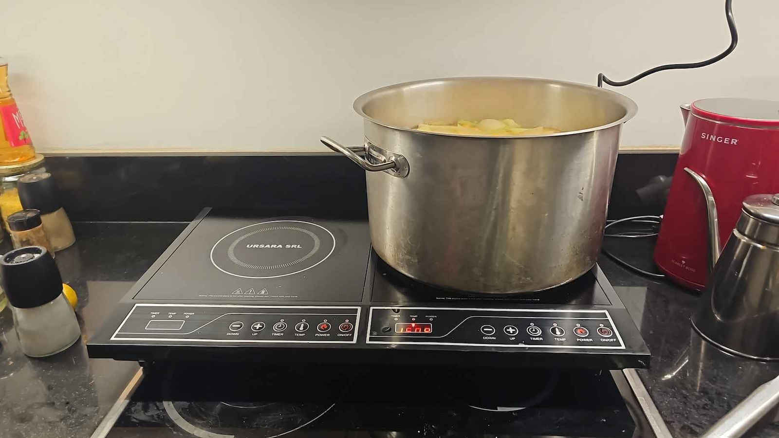 Beko Ursara Επιτραπέζια Εστία Επαγωγική Διπλή Μαύρη