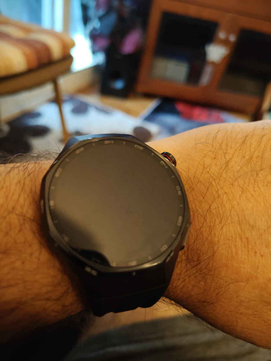Huawei Watch GT 6 Pro Titanium 46mm Waterproof with Heart Rate Monitor (Brown Woven)