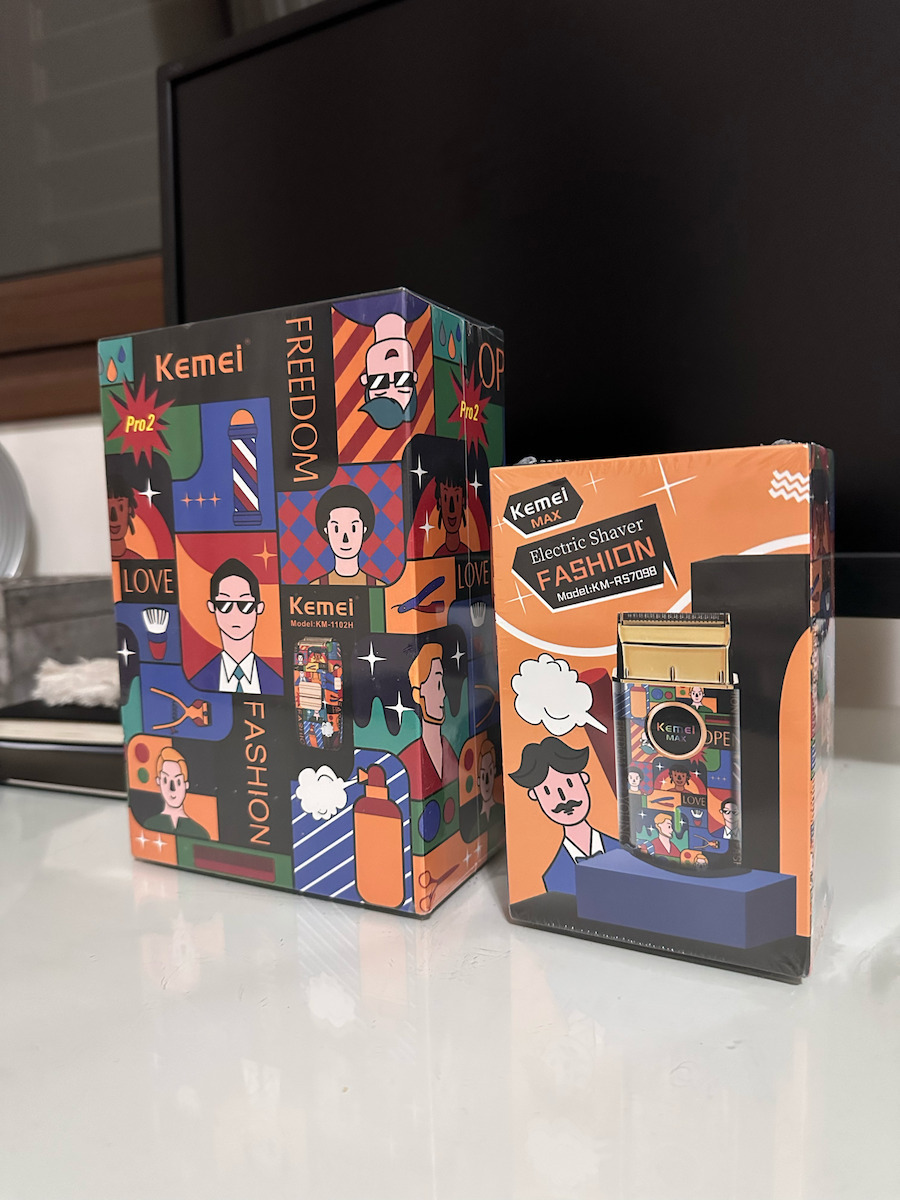 Kemei KM-RS7098 Foil Aparat de Ras Electric Față Reîncărcabil