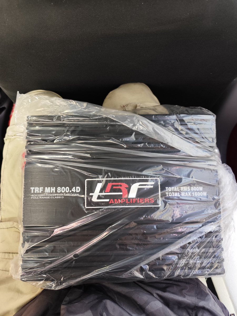TRF Car Audio Amplifier 4 Channels