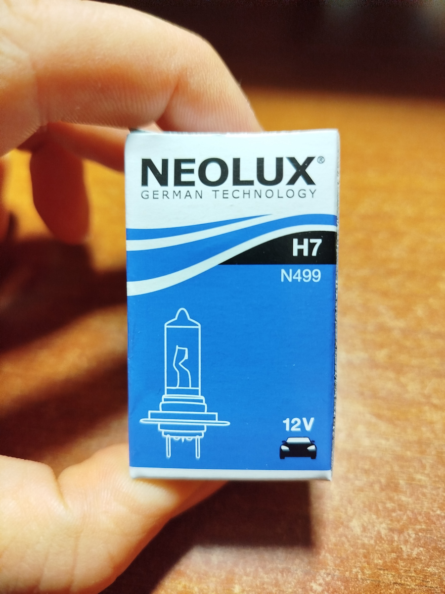 Neolux Λάμπα Αυτοκινήτου Standard H7 Αλογόνου 12V 55W