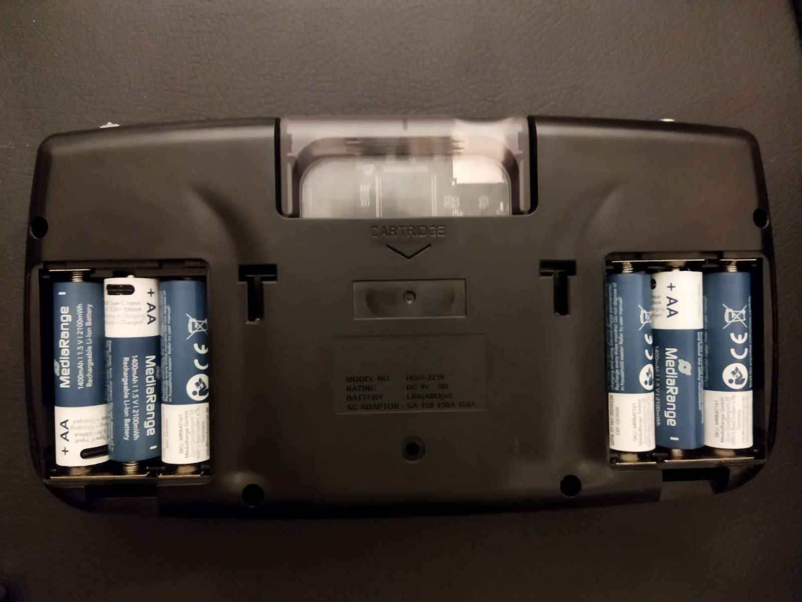 MediaRange Επαναφορτιζόμενες Μπαταρίες AA Li-ion 1400mAh 1.5V 4τμχ