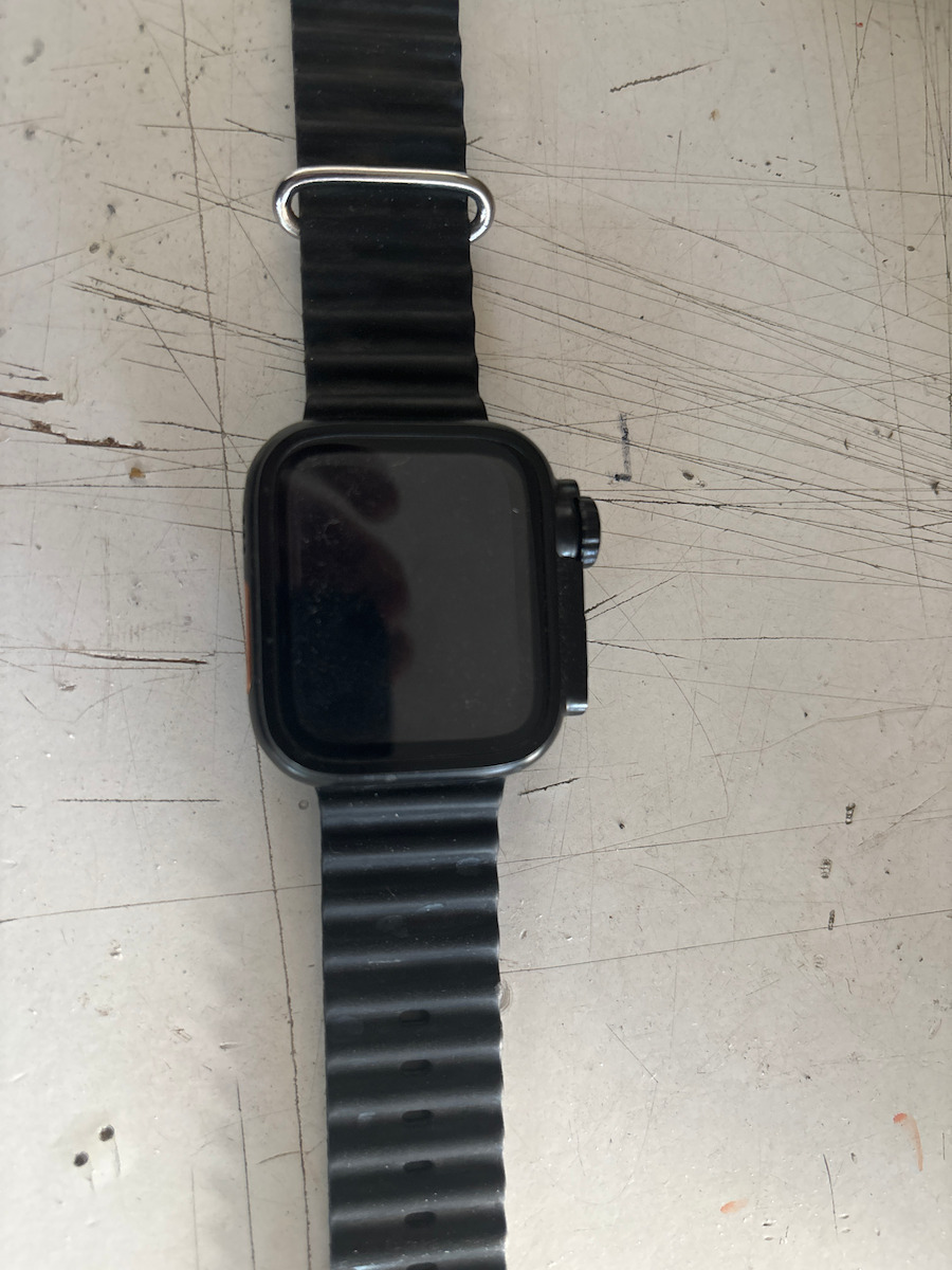 Πλαστική Θήκη σε Μαύρο χρώμα για Apple Watch Series 6 / 5 / 4 / SE (44mm)