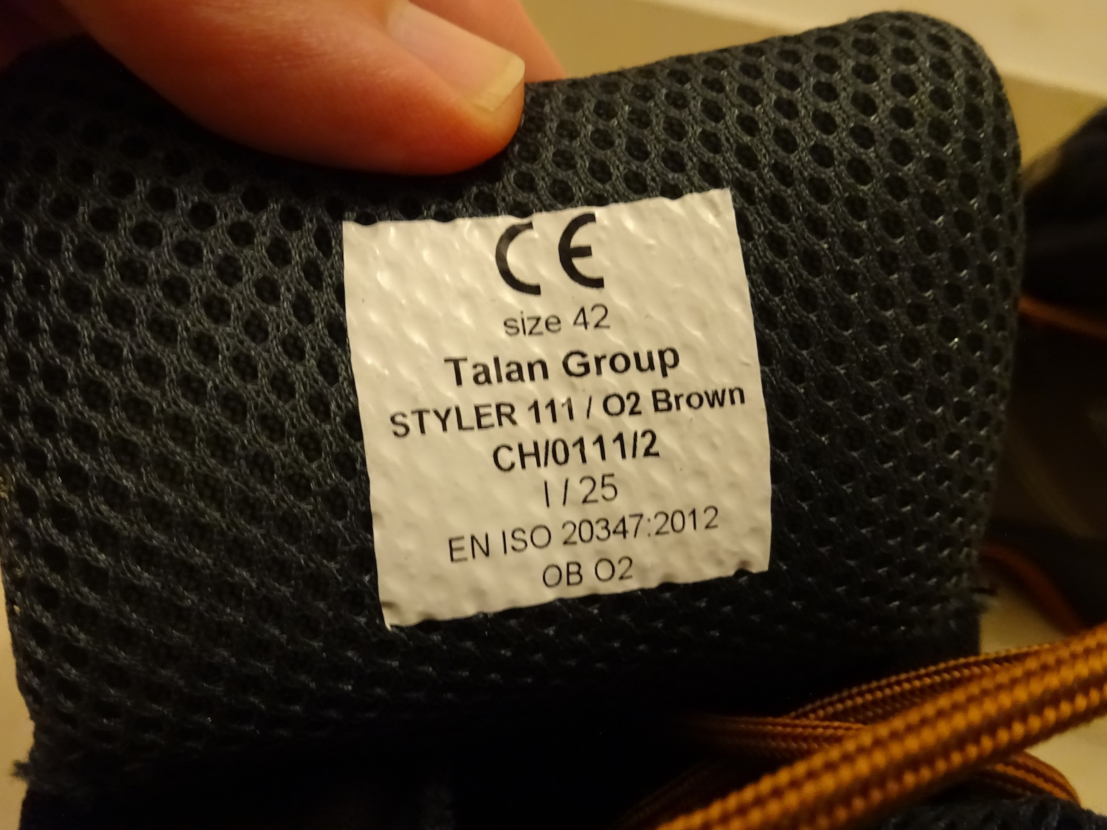 Talan Styler Waterproof Boots Work Brown O2 with Certification SRA