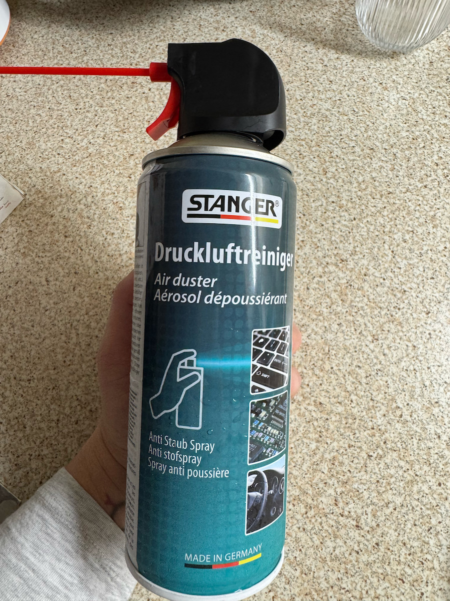 Stanger Spray Συμπιεσμένου Αέρα Σπρέι Αέρα Καθαρισμού Πληκτρολογίων 400ml