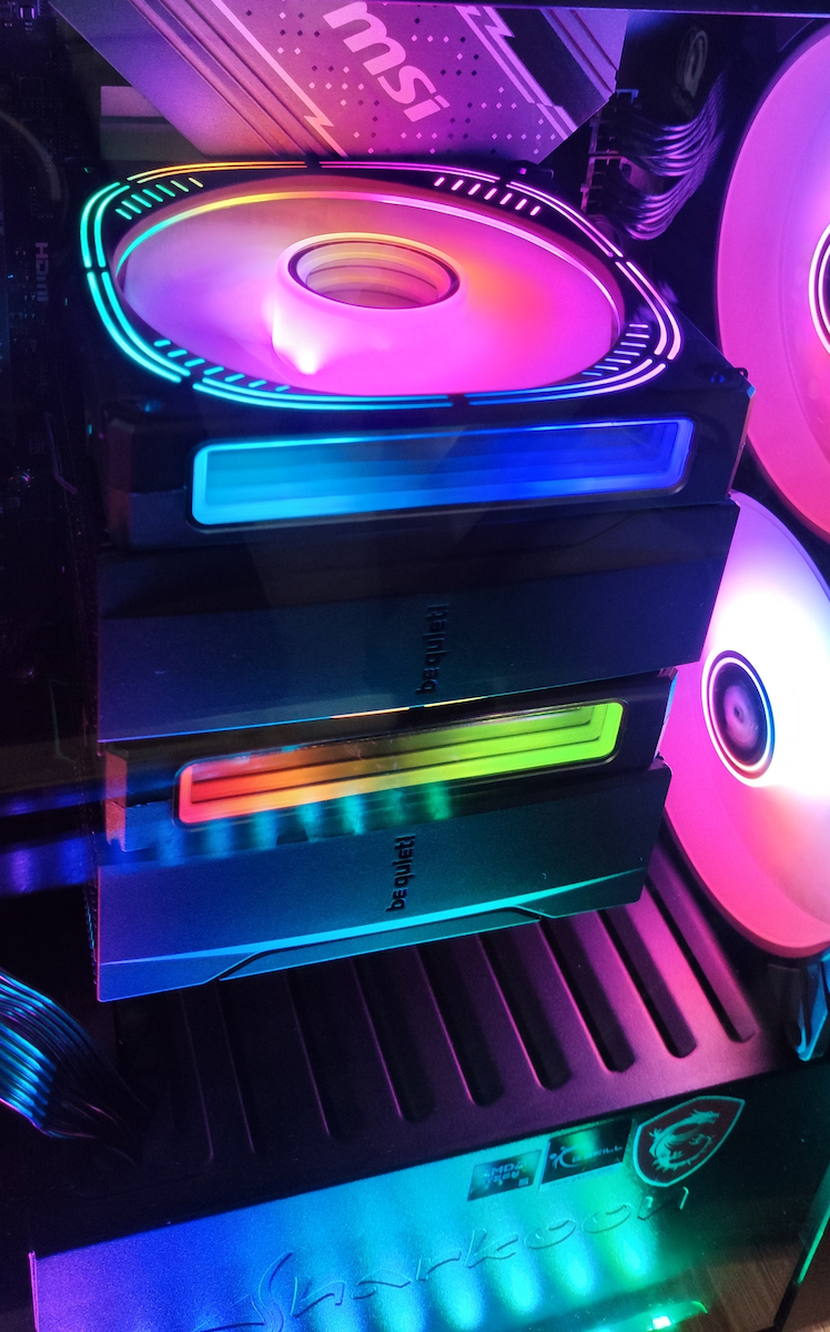 Kolink Umbra Void Pro Ventilator Pentru Carcasă 120mm (1800rpm) cu Iluminare ARGB și Conexiune 4-Pin PWM