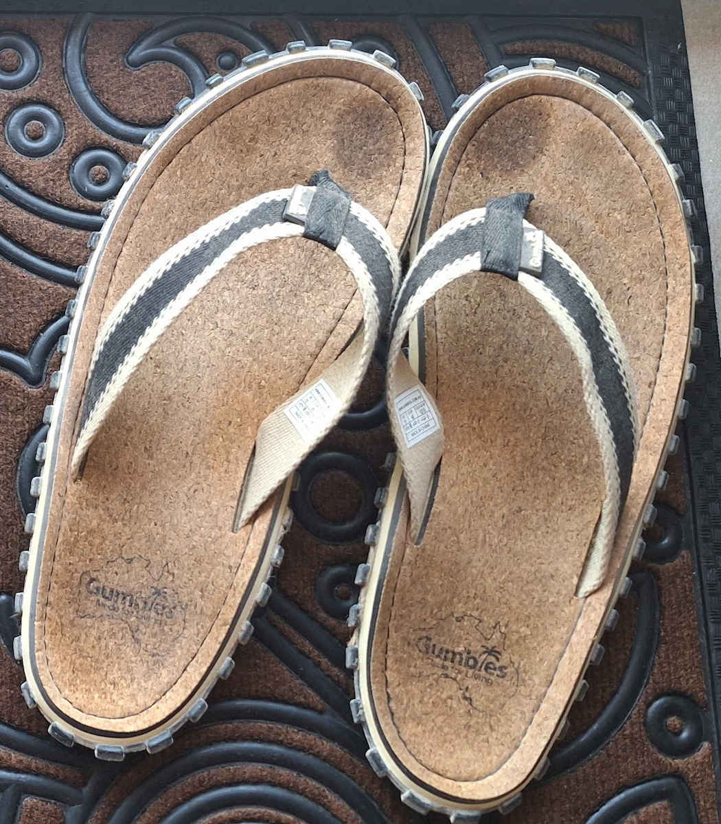 Slapi Bărbați Flip Flops Bej