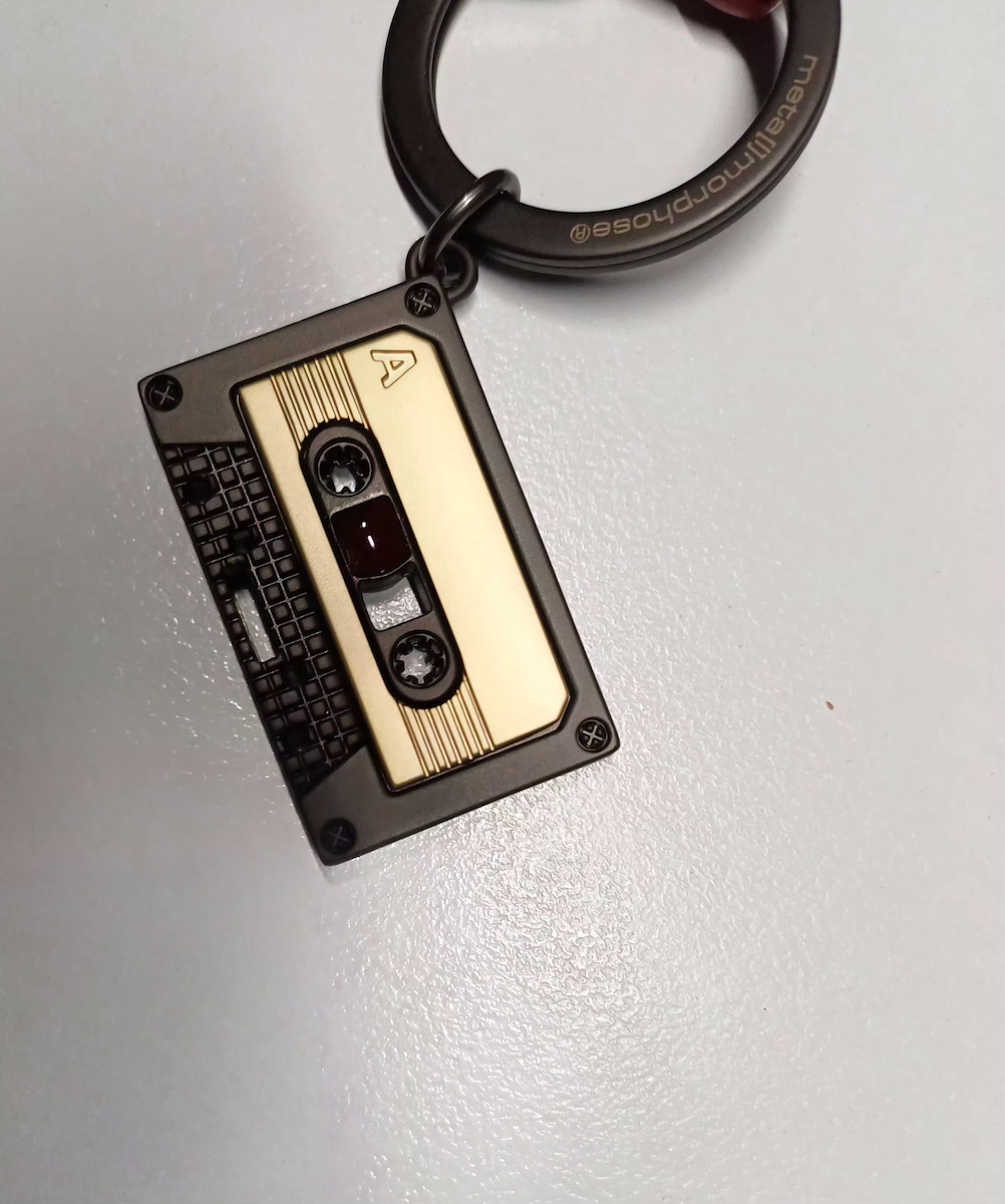 Metalmorphose Μπρελόκ Μεταλλικό Κασέτα Ήχου