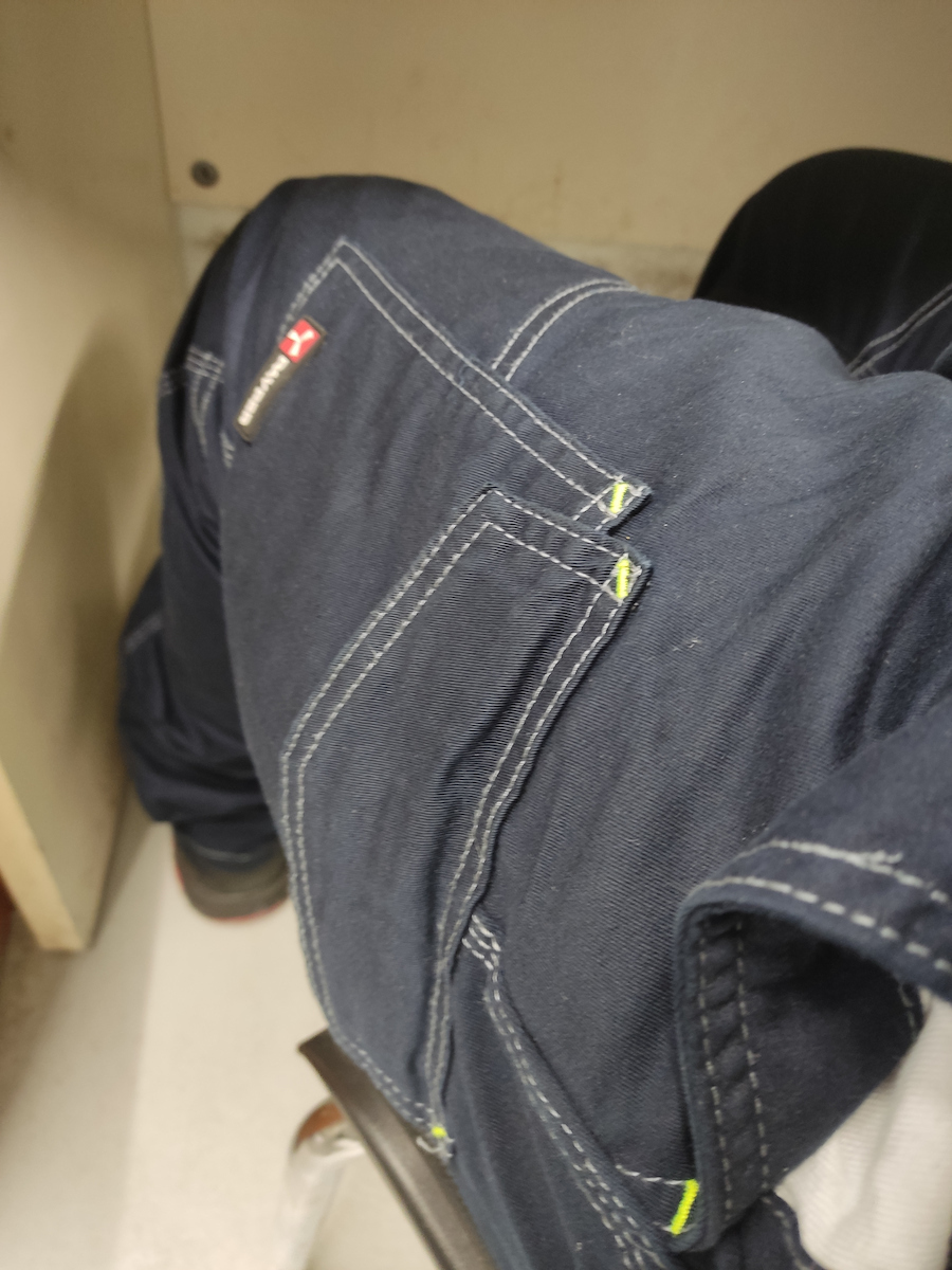 Payper Worker Stretch Reflective Work Trousers Gray