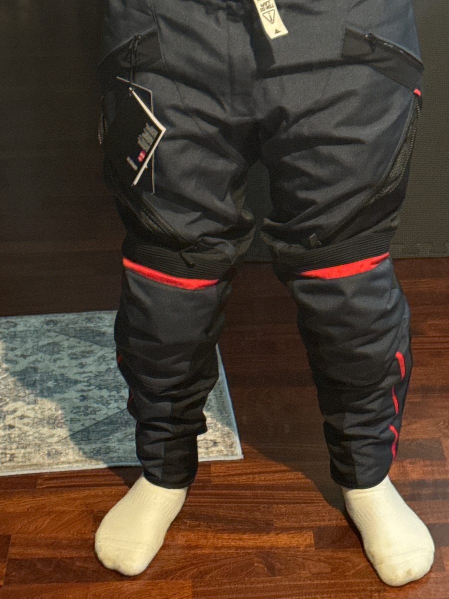 Dainese Tempest 3 D-Dry Men's Winter Motorcycle Waterproof Pants Black