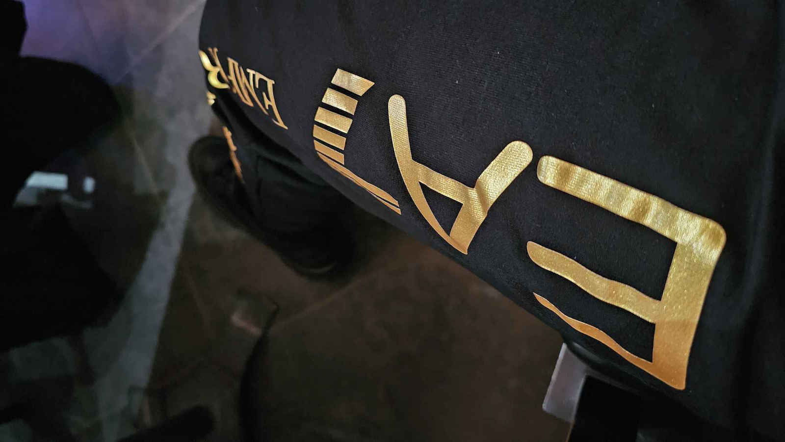 Sweatpants Black / Gold