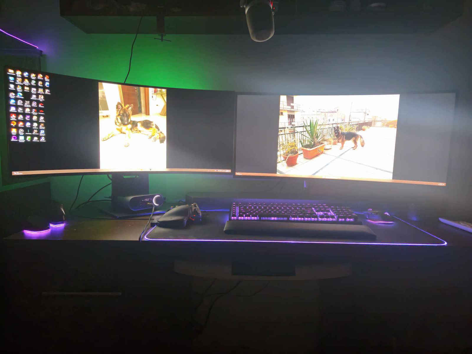 LG 34GS95QE UltraGear Ultrawide OLED HDR Curved Gaming Monitor 34" QHD 3440x1440 240Hz με Χρόνο Απόκρισης 0.03ms GTG