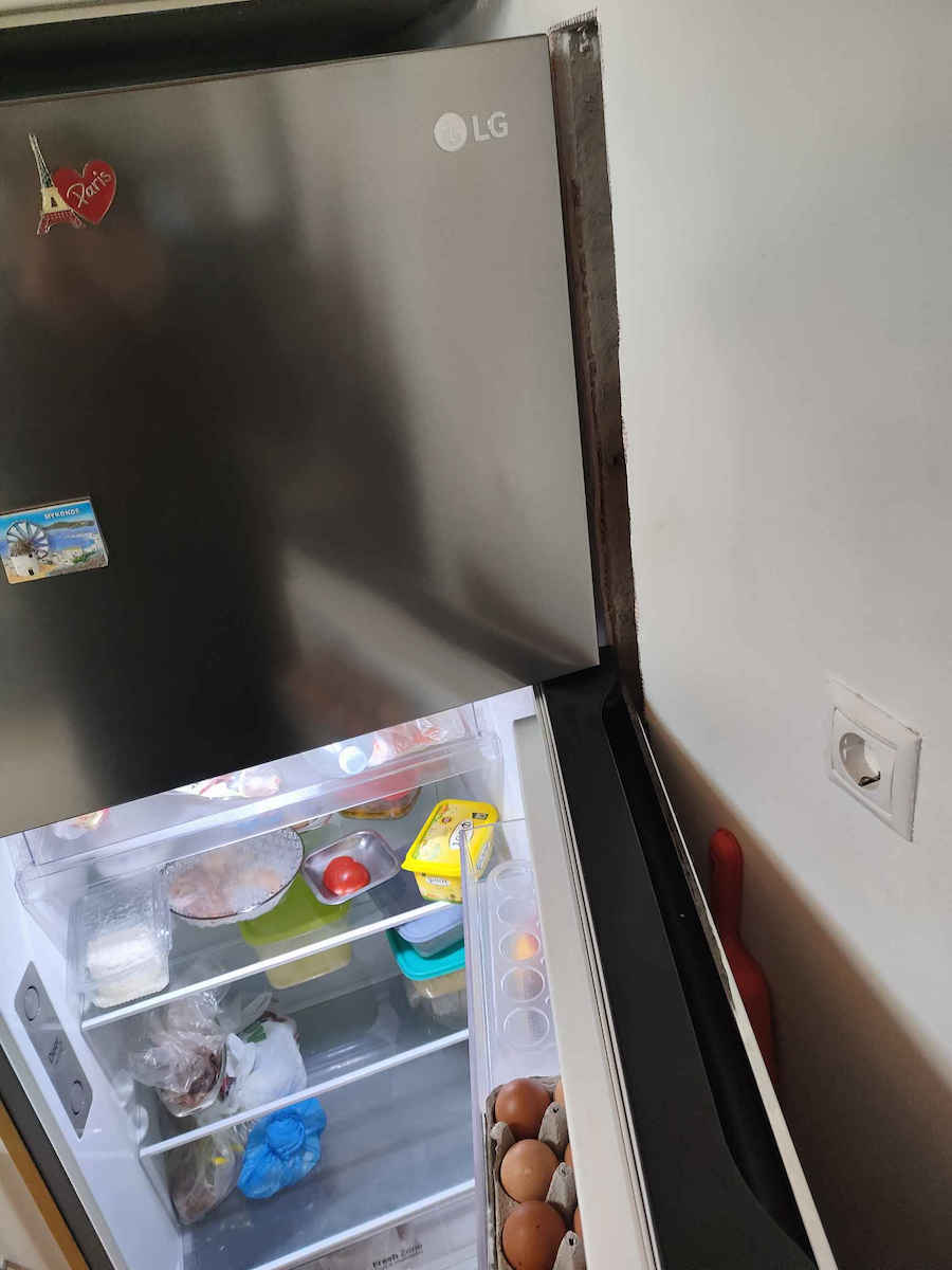 LG Ψυγείο Δίπορτο 395lt Total NoFrost Υ176xΠ70xΒ68εκ. Inox GTBV36PZGKD