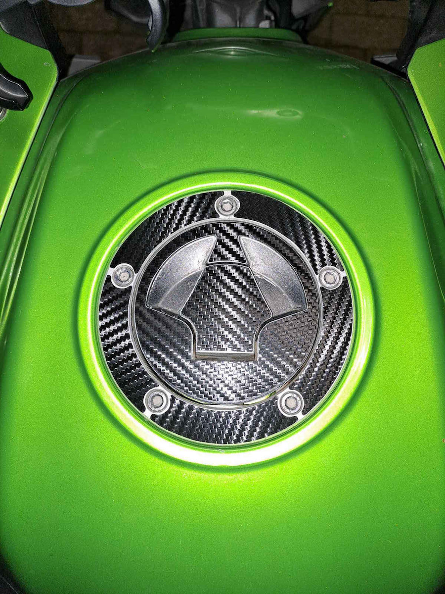 Moto Discovery Fuel Tank Stickers Black