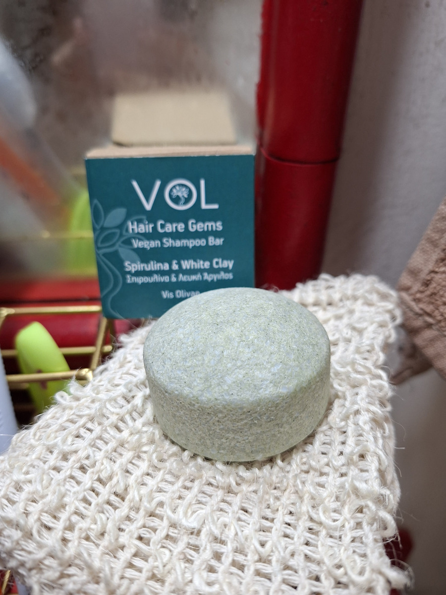 Vis Olivae Hair Care Gems Στέρεο Σαμπουάν Αναδόμησης/Θρέψης για Όλους τους Τύπους Μαλλιών 55gr