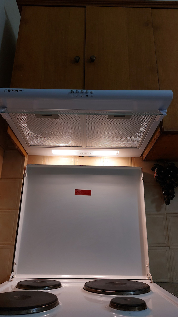 Gruppe Pratico Freestanding Vent Hood 50cm Inox