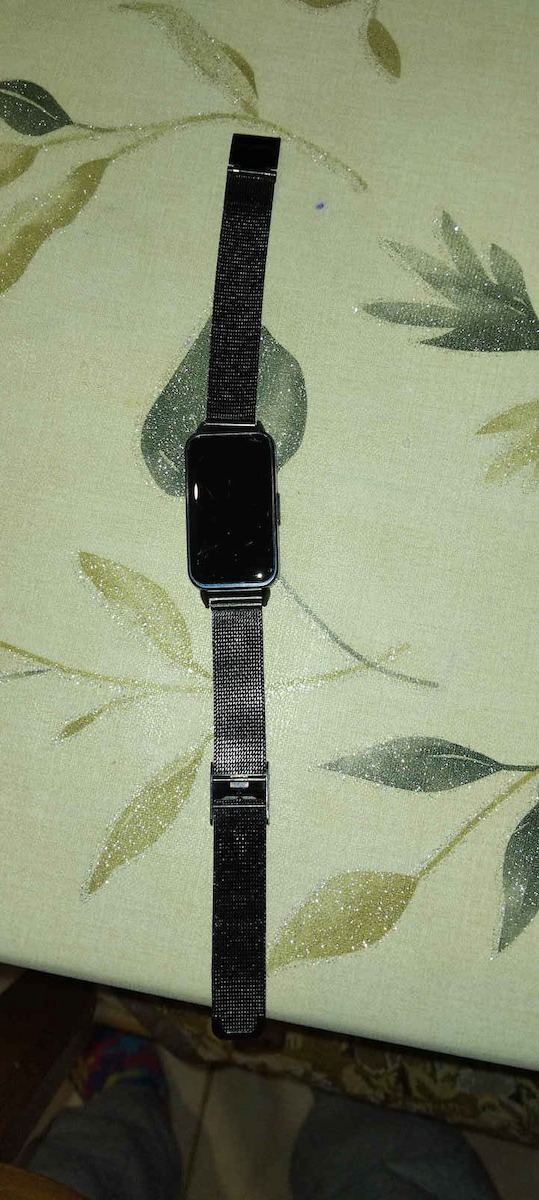 Strap Stainless Steel Black (Huawei Band 8)