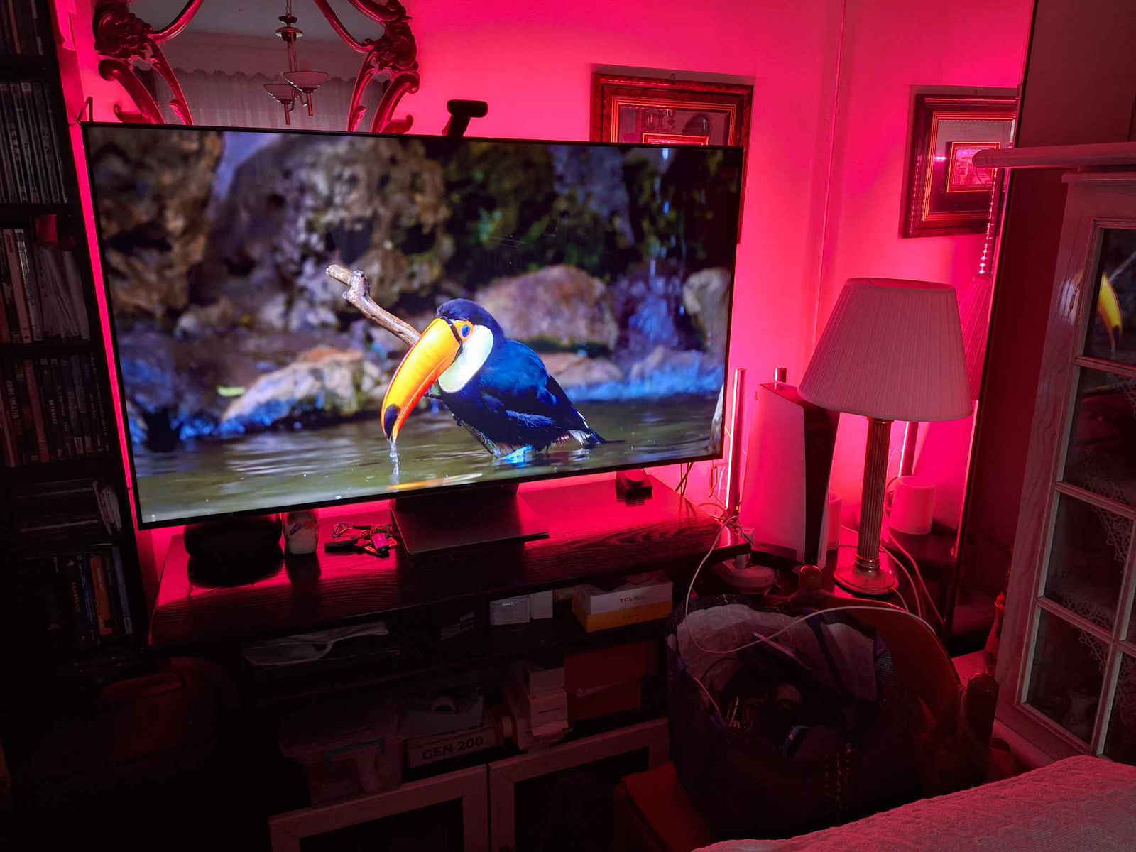 Govee Smart Ταινία LED Backlight T2 Wi-Fi Τηλεόρασης 12V RGB Φως 3.6m με Τροφοδοτικό & WiFi Controller