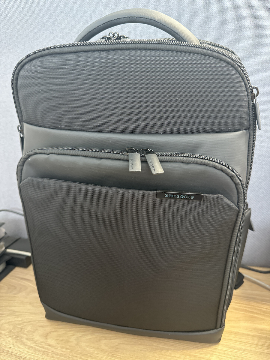 Samsonite Mysight Wasserdicht Tasche Rucksack für Laptop 15.6" in Schwarz Farbe