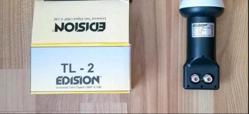 Edision TL-2 LNB Twin (2 Outputs) with Low Noise Limit 0.1dB