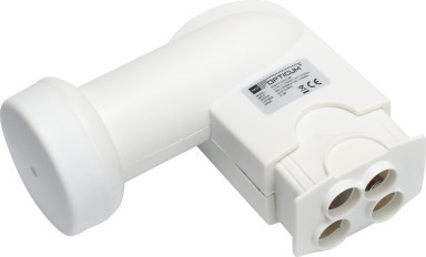 Opticum Robust LNB Quad (4 Εξόδων) με Χαμηλό Όριο Θορύβου 0.1dB