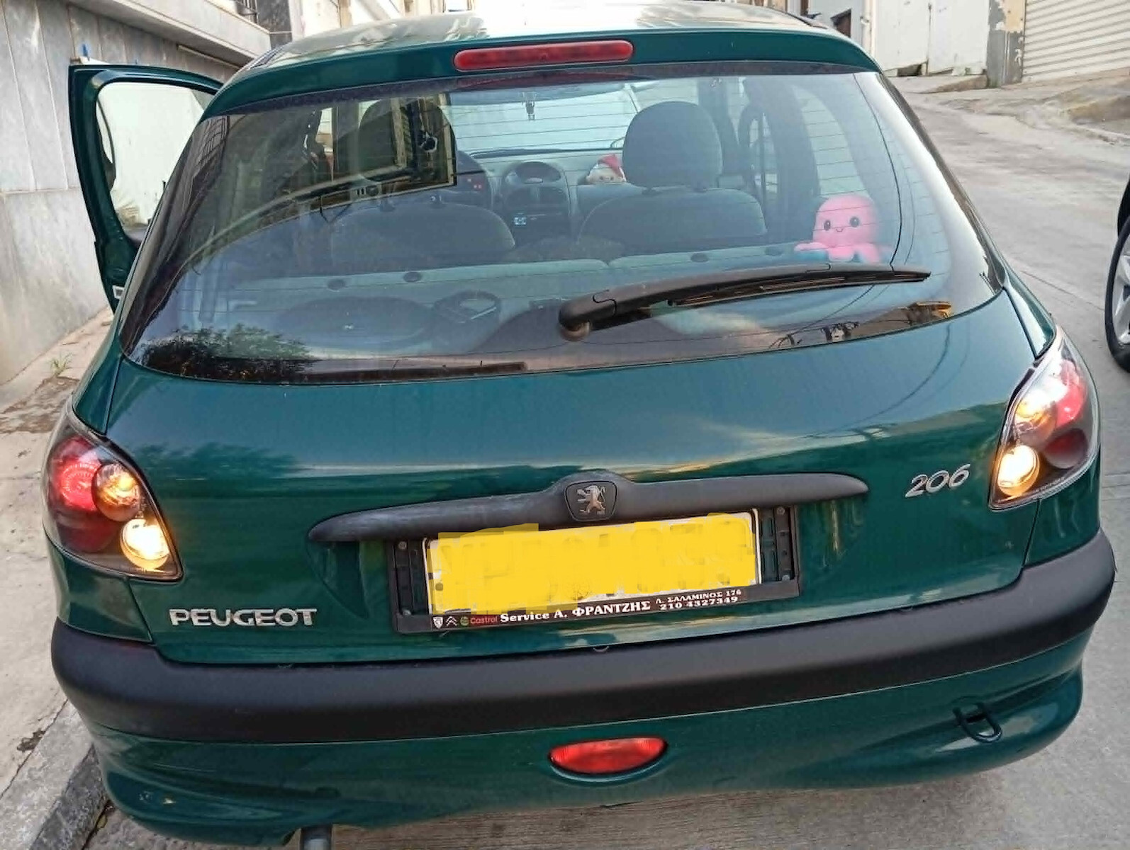 Dectane Taillights for Peugeot 206