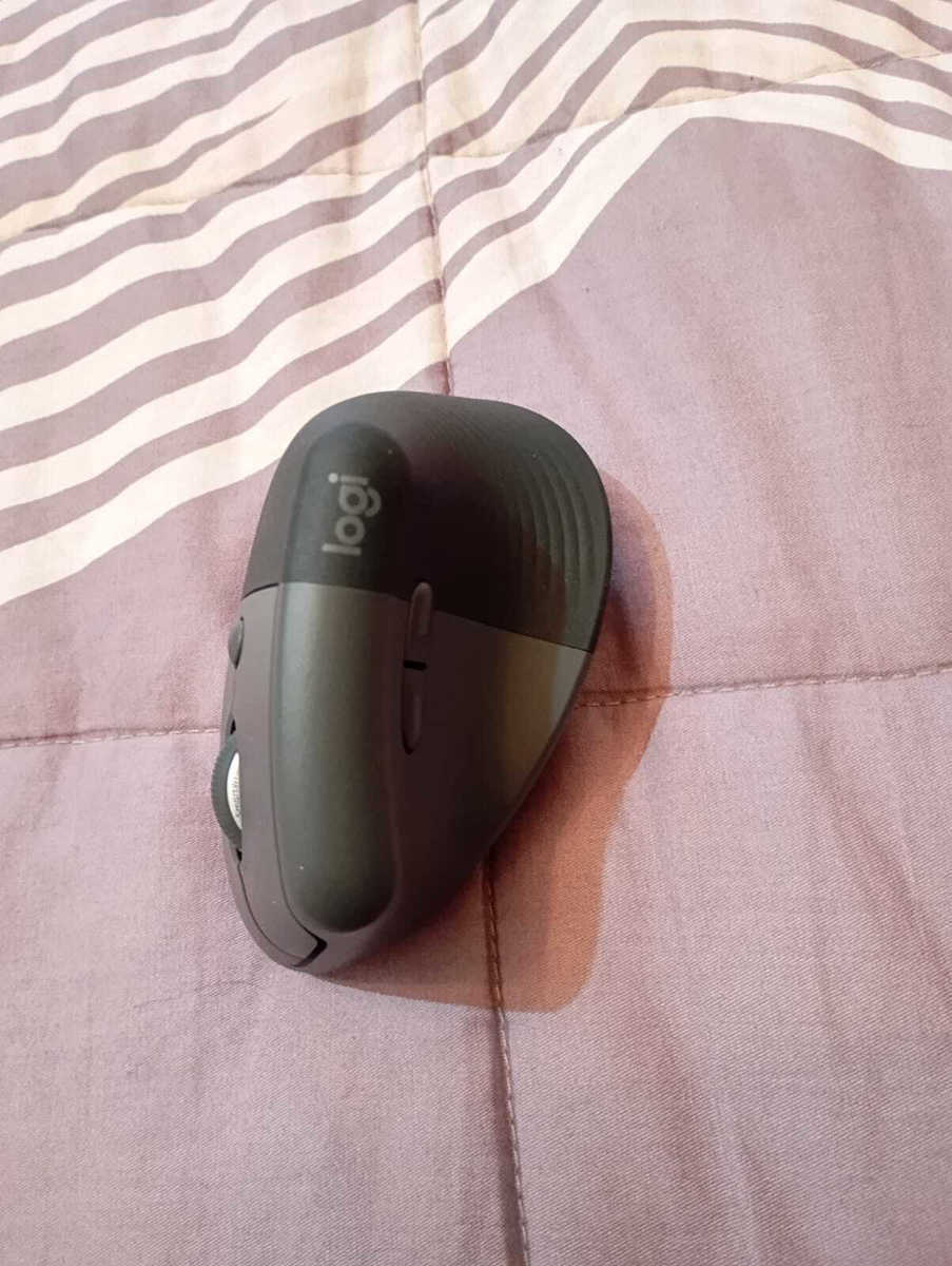 Logitech Lift Безжичен Ергономичен Vertical Мишка Бял
