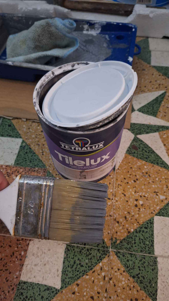 Ειδικών Εφαρμογών Tilelux Dark Grey 750ml Tetralux