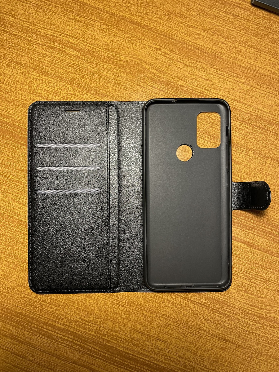Techsuit Book Δερμάτινο Μαύρο (Moto G10 / Moto G20 / Moto G30)