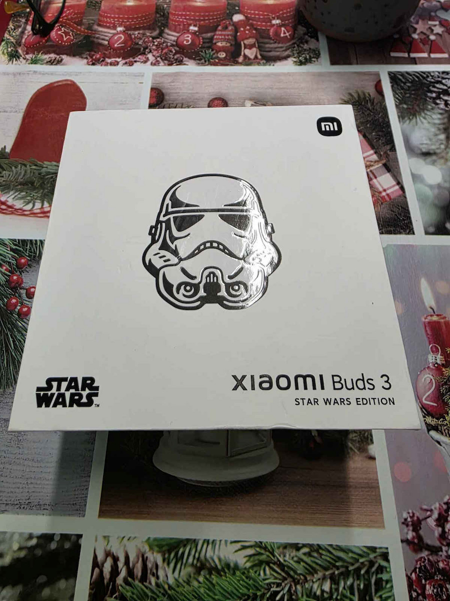 Xiaomi Buds 3 Star Wars Bluetooth Handsfree Earphones with Sweat Resistance and Charging Case White
