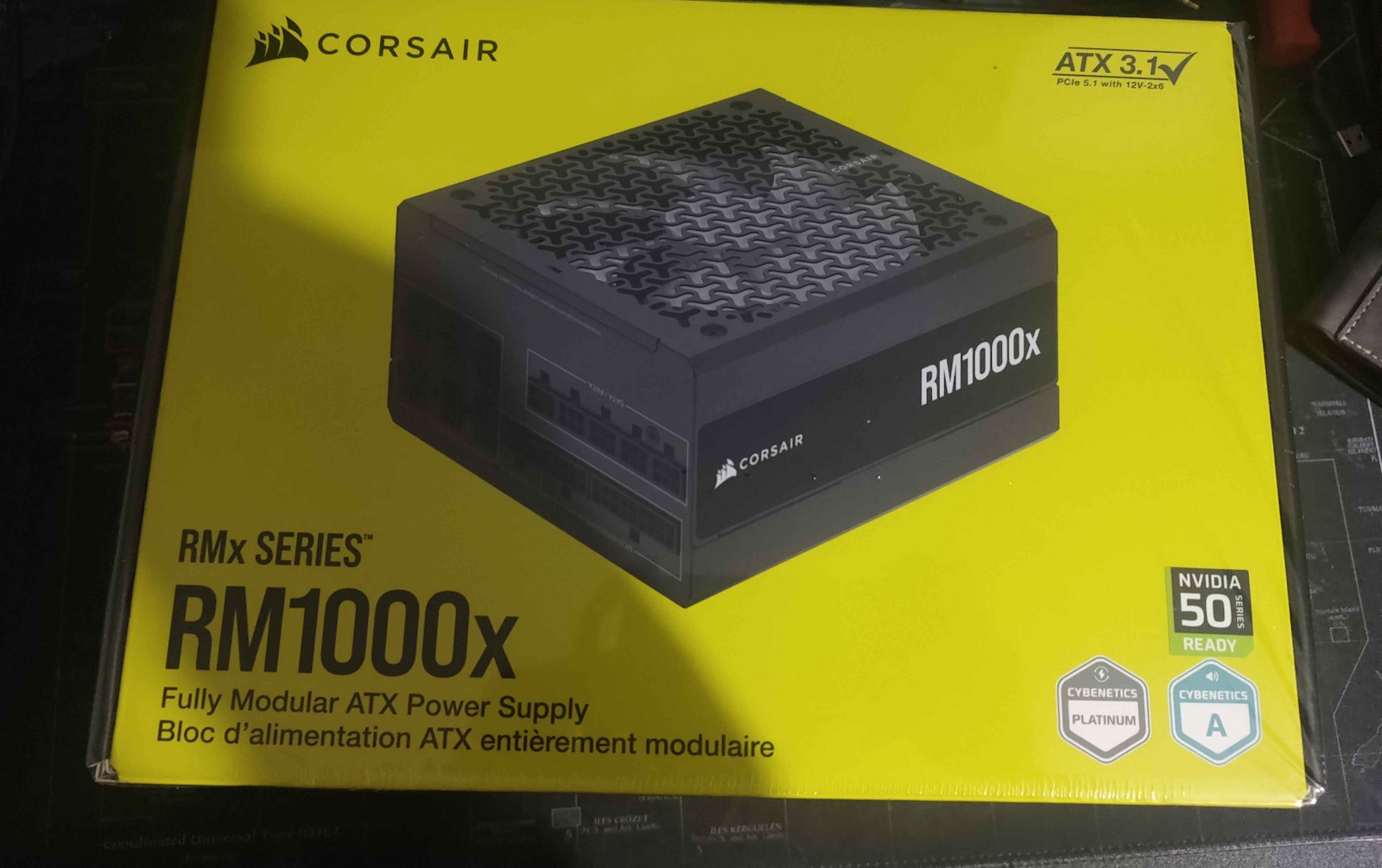 Corsair RM1000x 1000W Μαύρο Τροφοδοτικό Υπολογιστή Full Modular