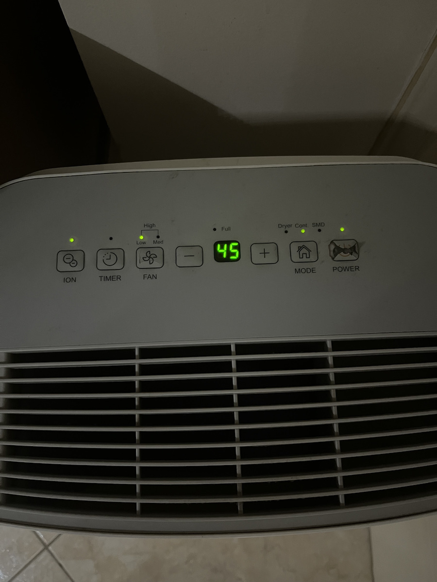 Inventor Eva II Dehumidifier with Compressor and Ionizer 16lt